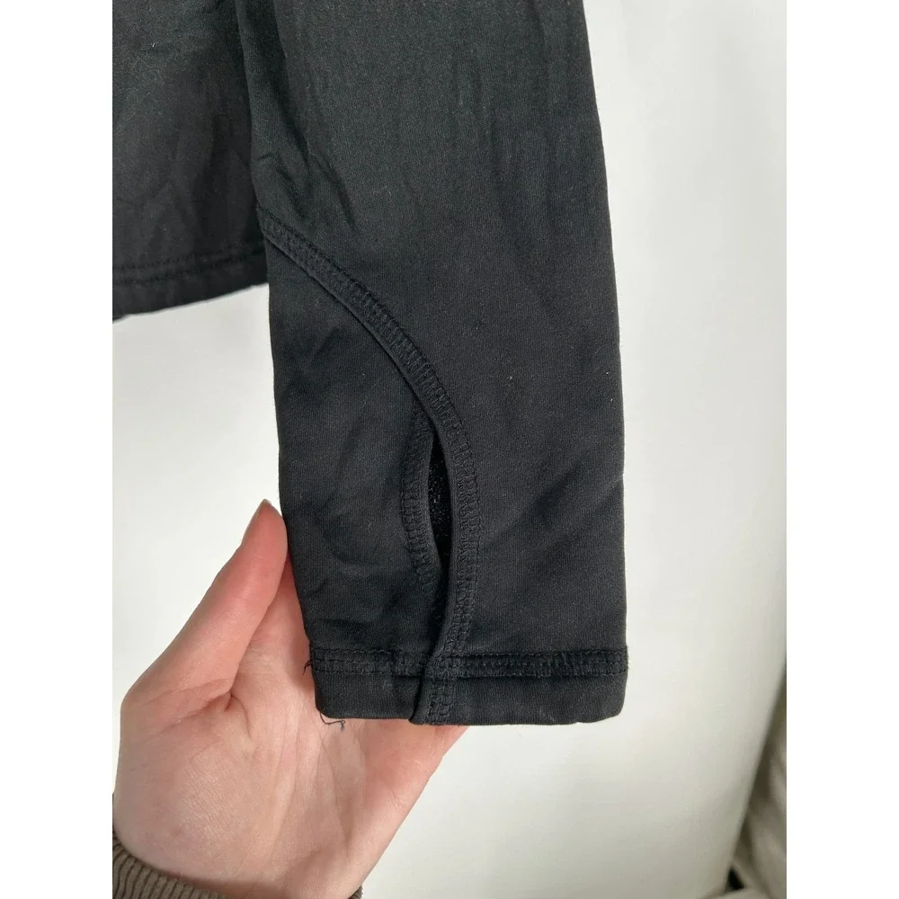 The North Face‎ Flight Series Fleece Jacket Womens Medium Black Half 1/2 Zip